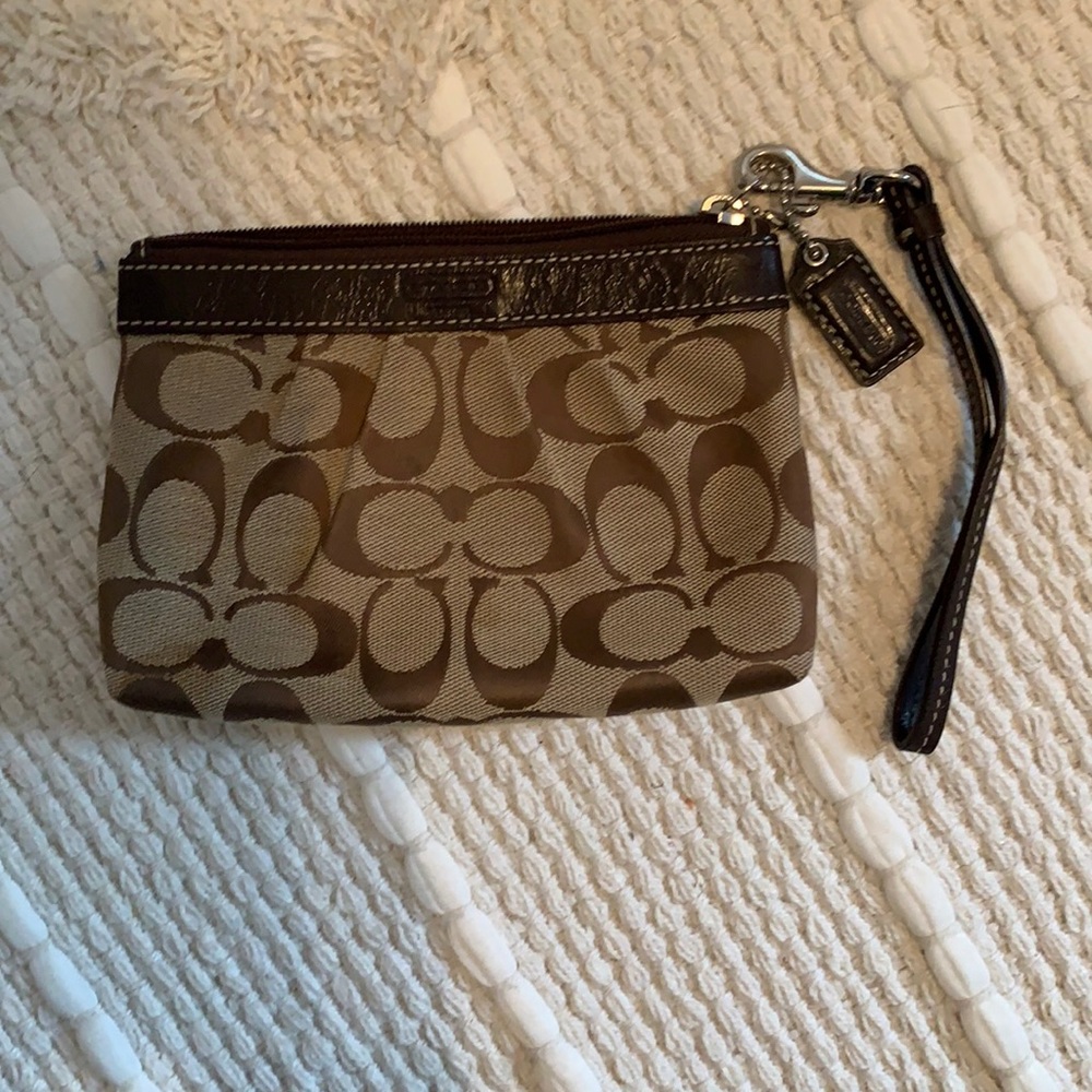 Coach wristlet